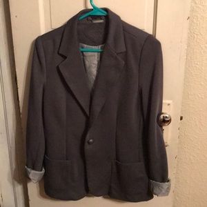 New dark gray blazer